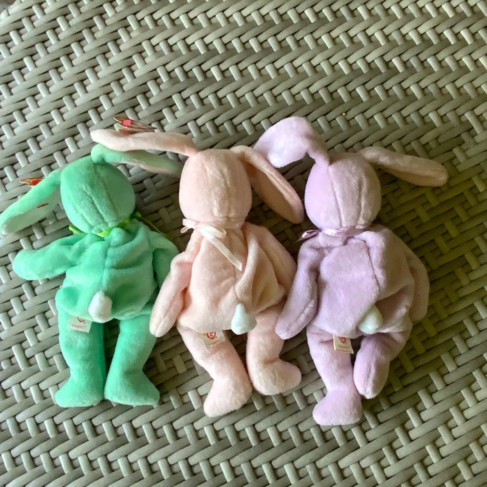 Beanie Baby Rabbits - Picture 3 of 8